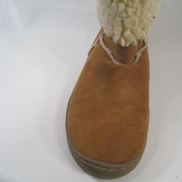 AIRWALK Brown Leather Upper Balance Womens BOOTS - Picture 3 of 11